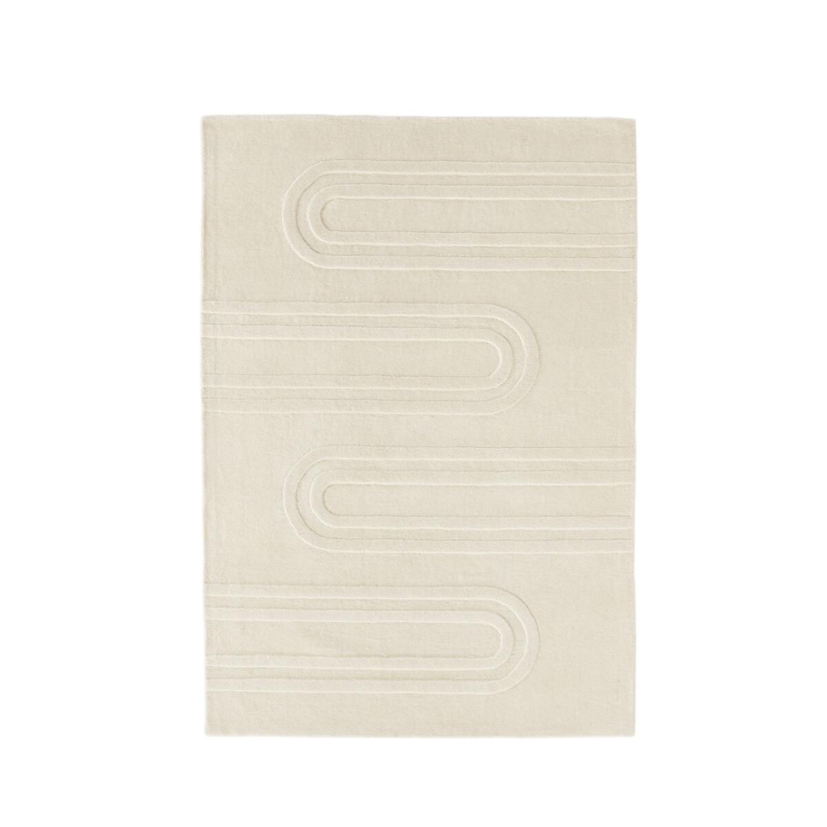 Ary Graphic Textured 100% Wool Rug – image 2