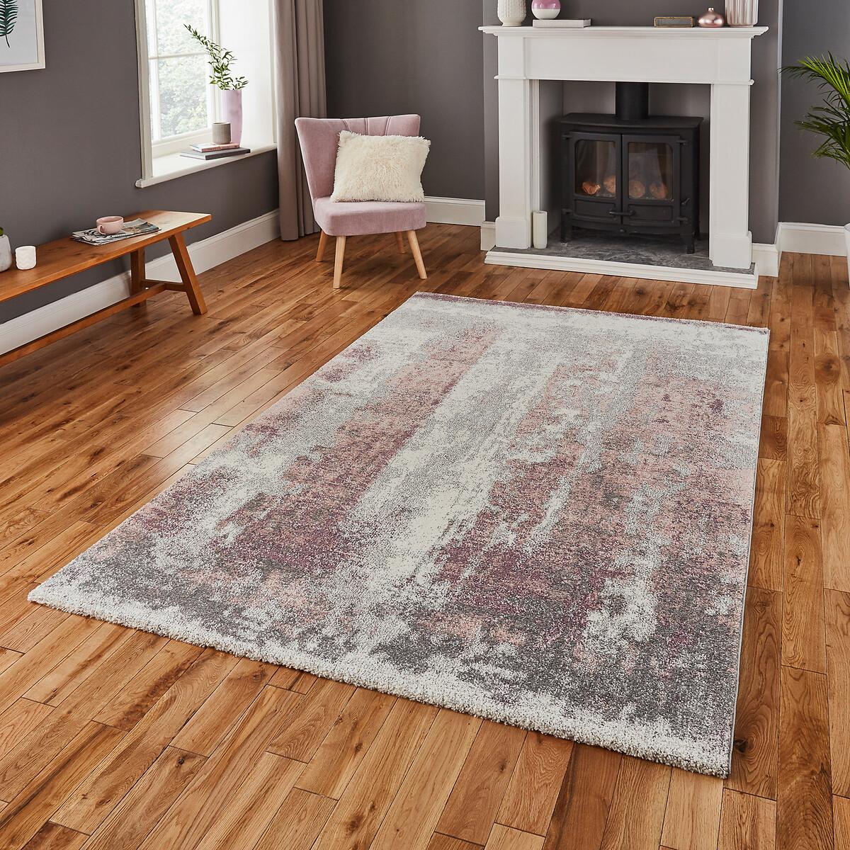 Ombre Distressed Short Pile Rug – image 8