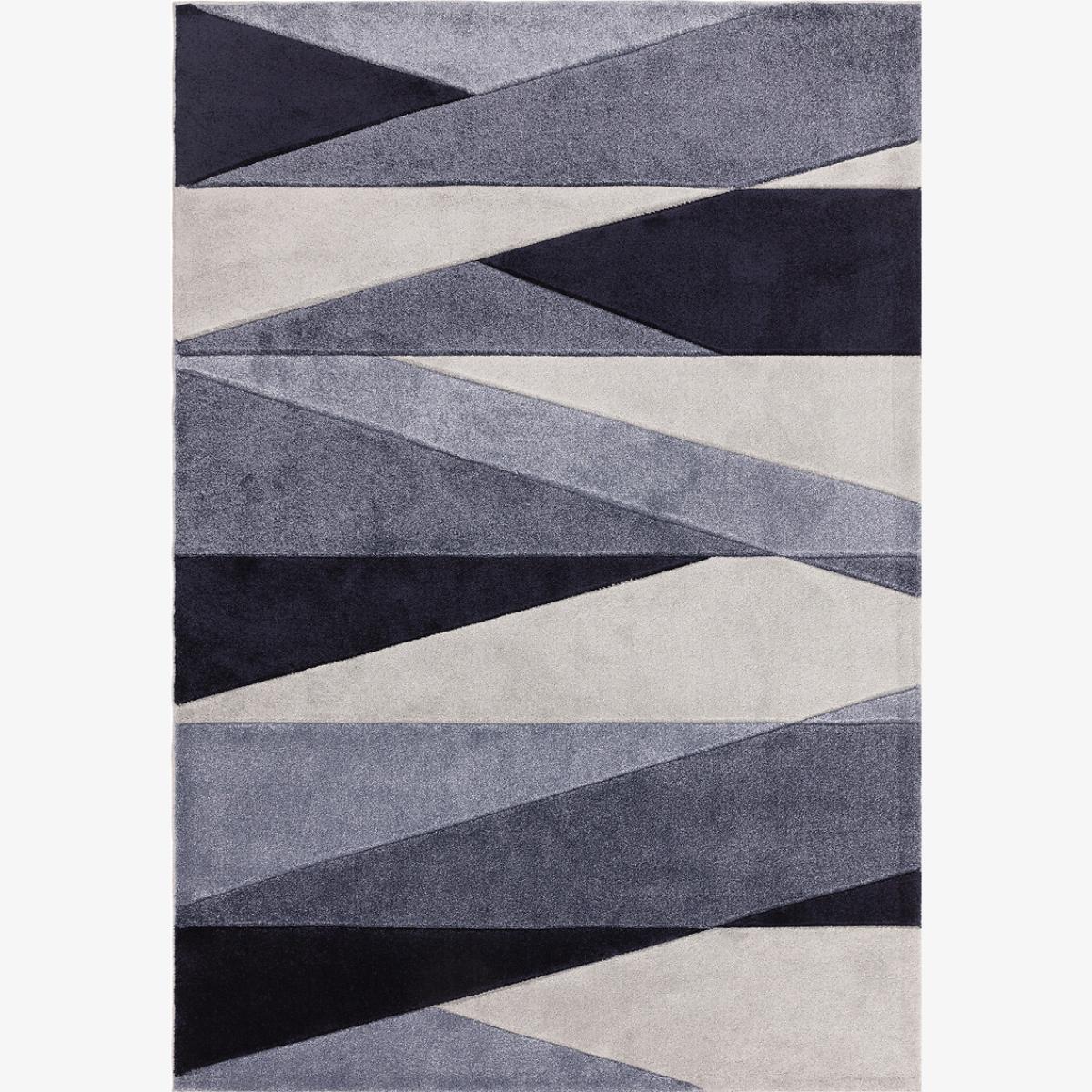 Geometric Segment Pattern Rug – image 1