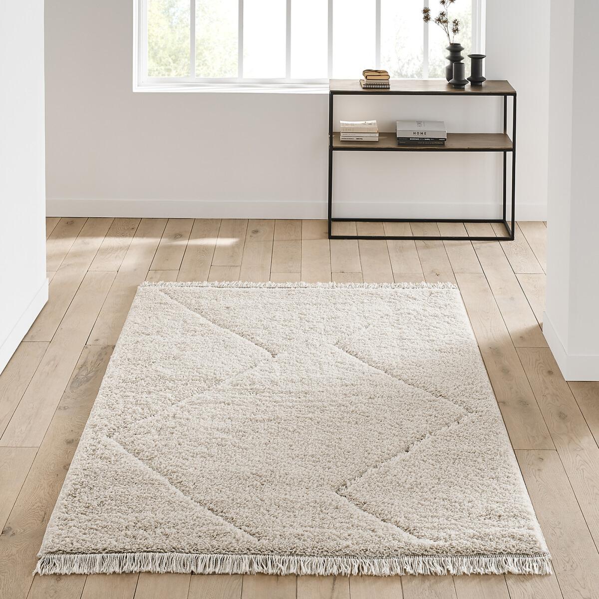 Effie Berber Style Fringed Rug – image 1