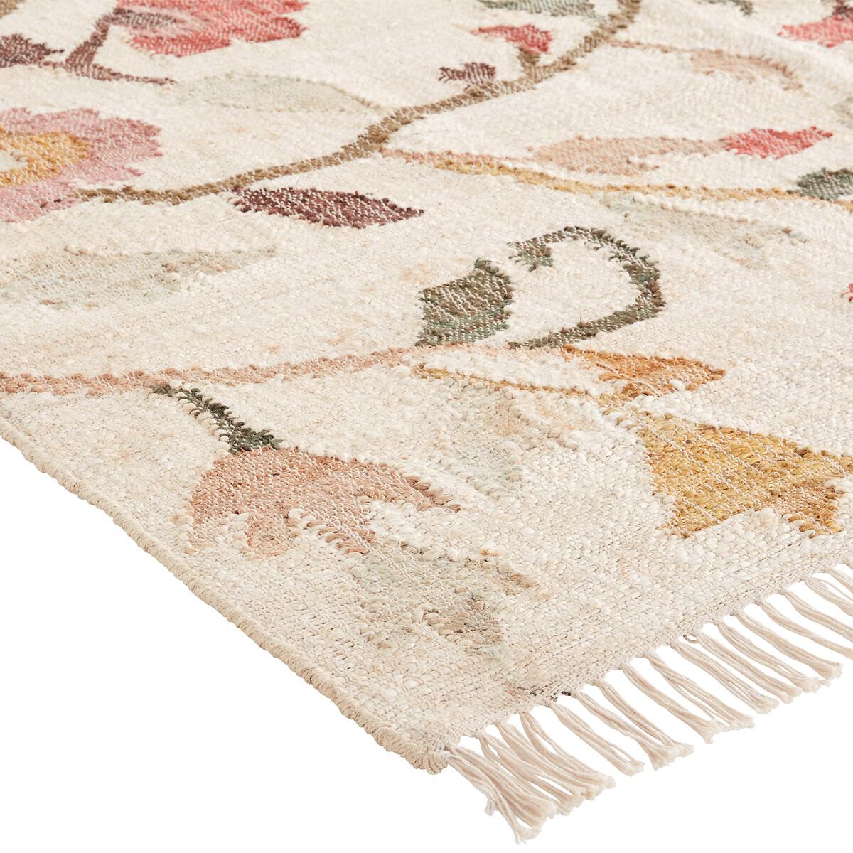 Flotissy Embroidered Kilim Jute Rug – image 3