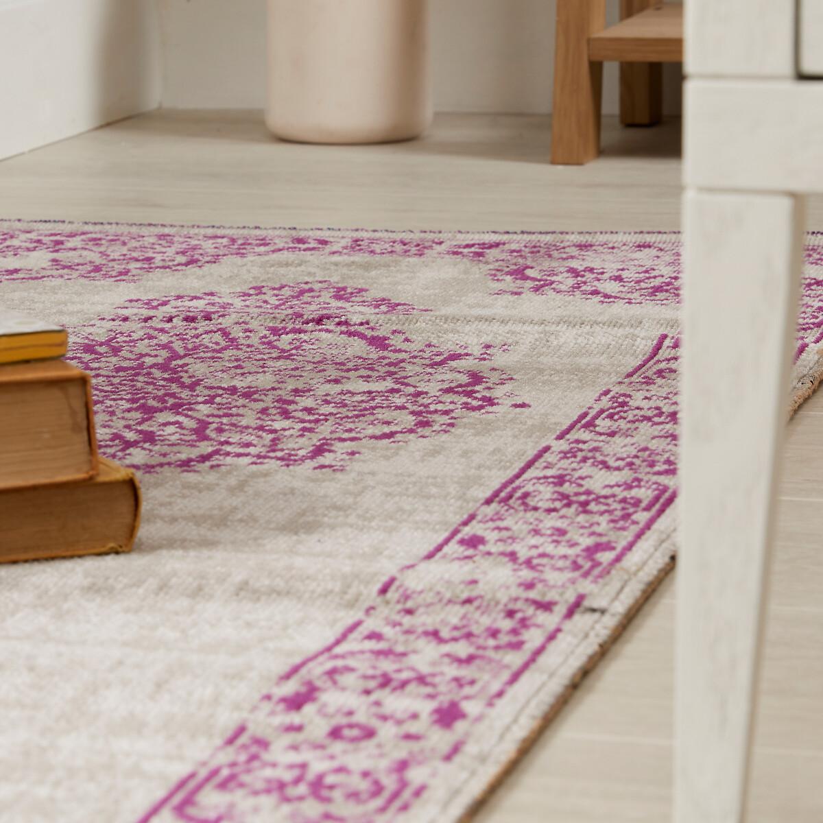 Faded Traditional Antique Style Indoor/Outdoor Rug – image 4