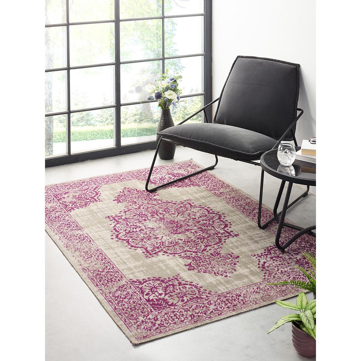 Faded Traditional Antique Style Indoor/Outdoor Rug – image 6