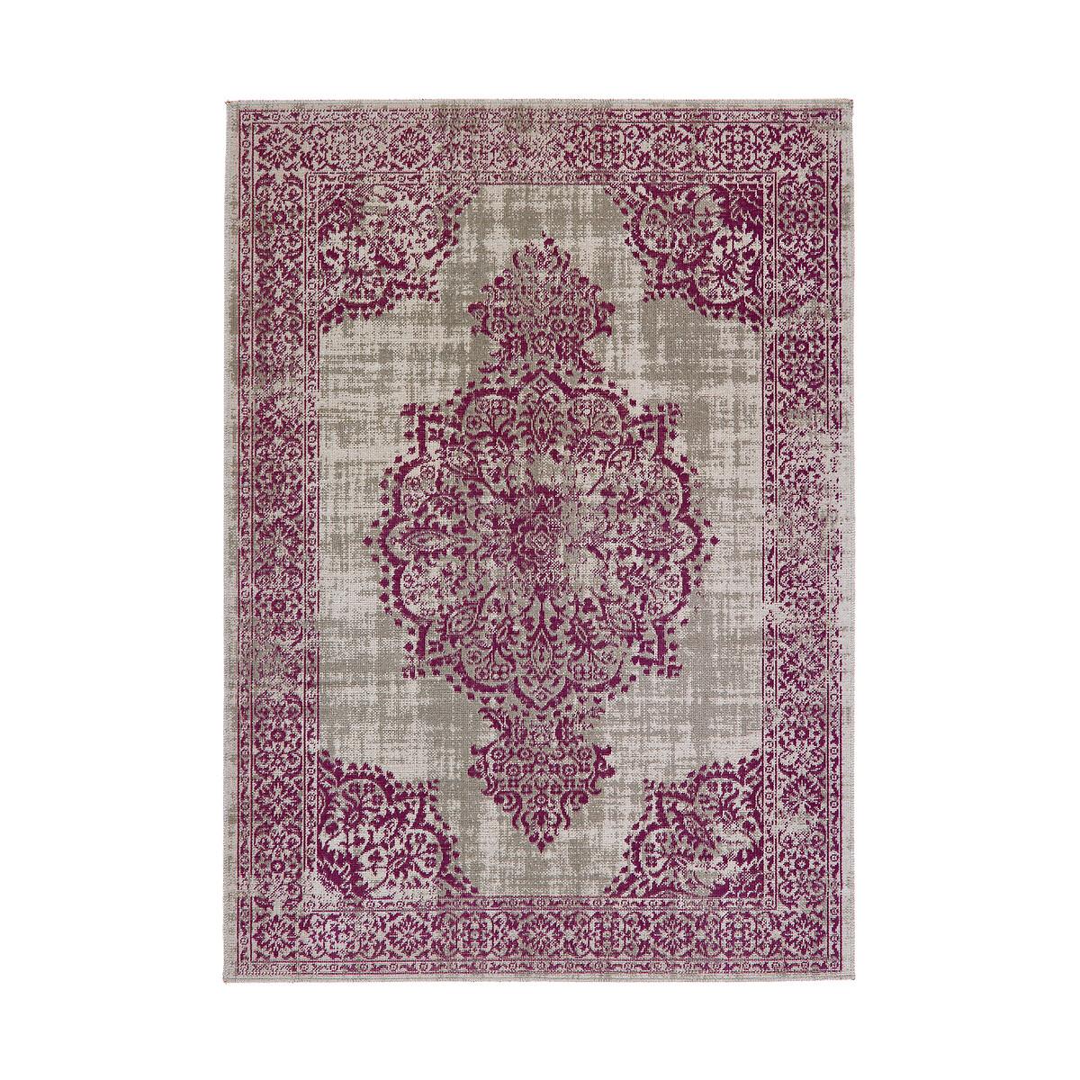 Faded Traditional Antique Style Indoor/Outdoor Rug – image 1