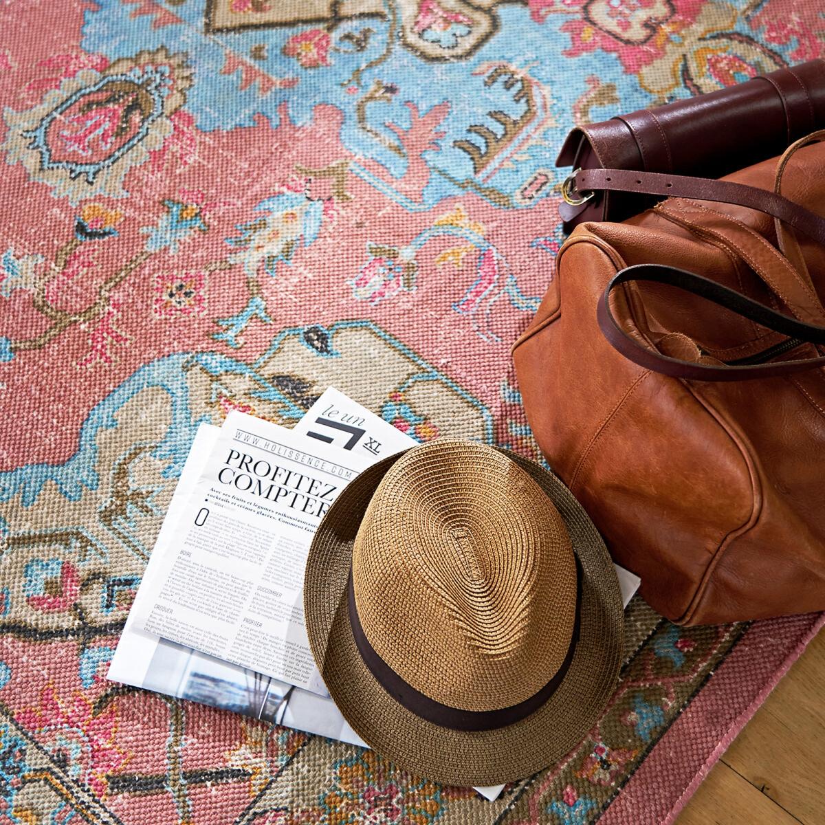 Lexy Vintage Style Cotton Rug – image 5