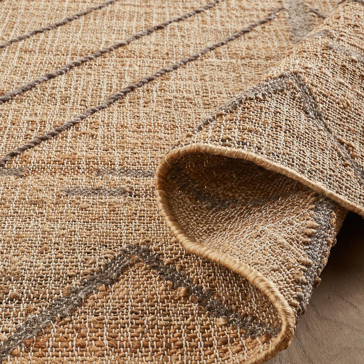 Navala Textured Hand Woven Jute Rug – image 4