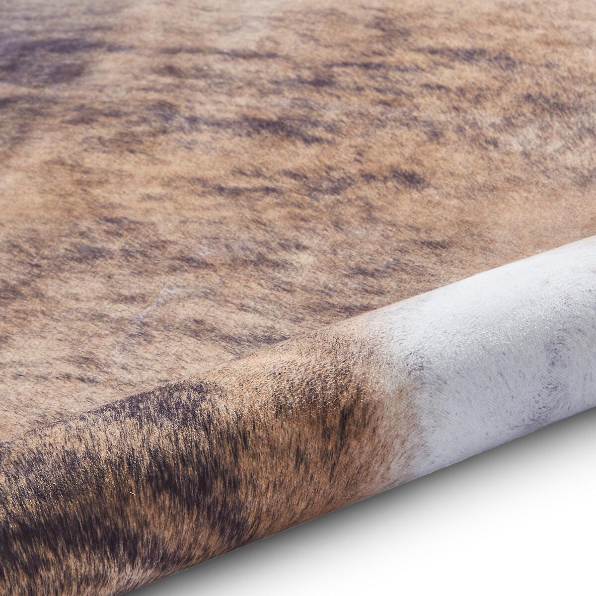 Faux Cow Print Rug - 195x155cm – image 8