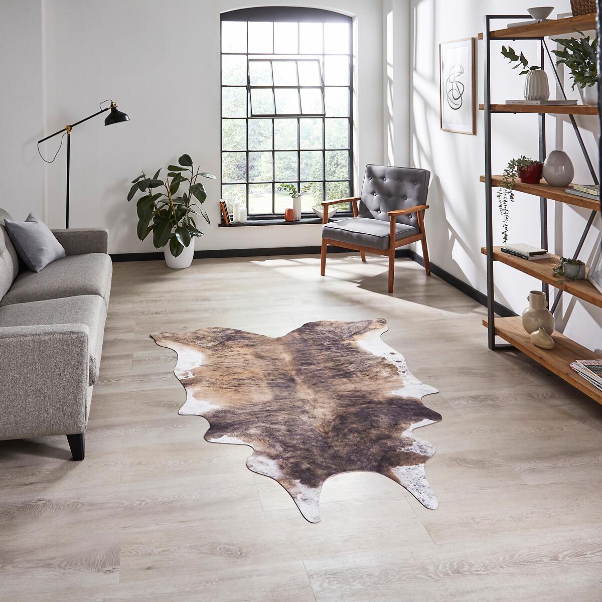 Faux Cow Print Rug - 195x155cm – image 1