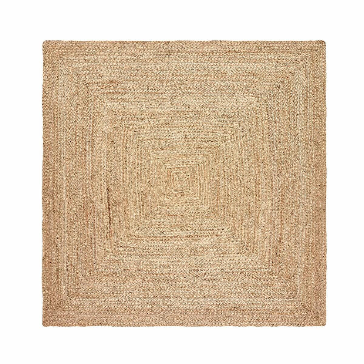 Hempy Hand Woven Square 100% Jute Rug – image 6