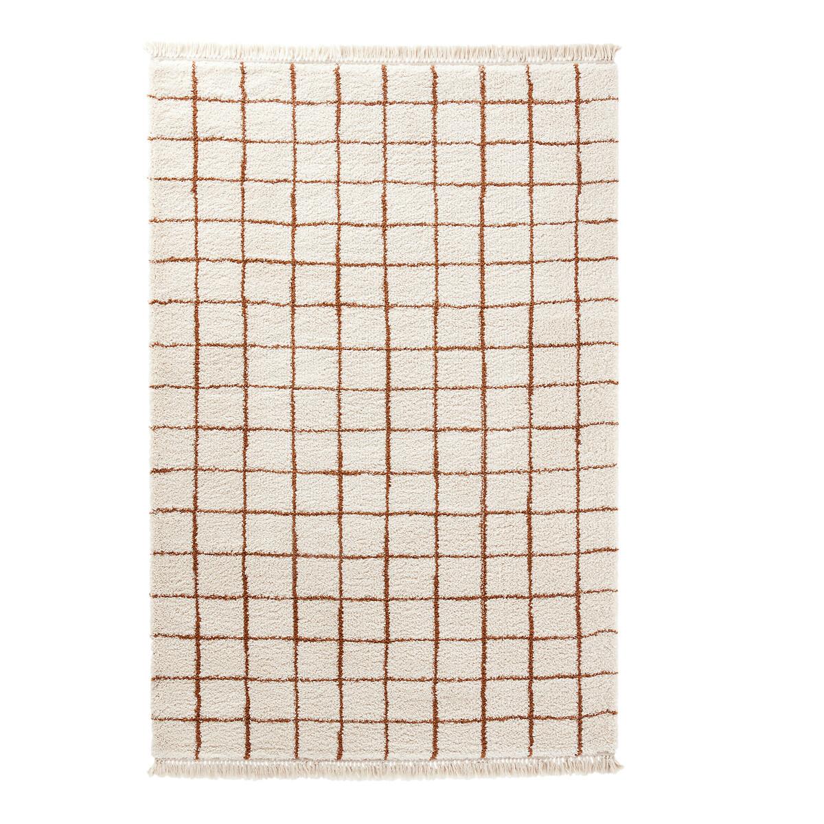 Ocana Fringed Checked Rug – image 5
