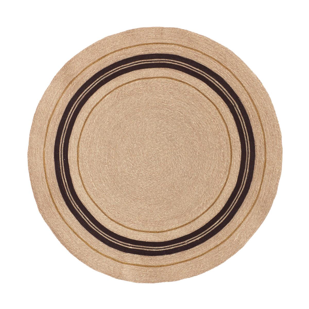 Bohoma Round Raffia Rug – image 2