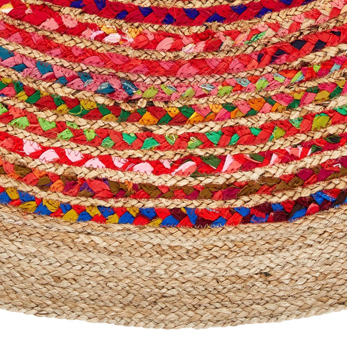 Jaco Hand Woven Multicoloured Round Rug – image 2