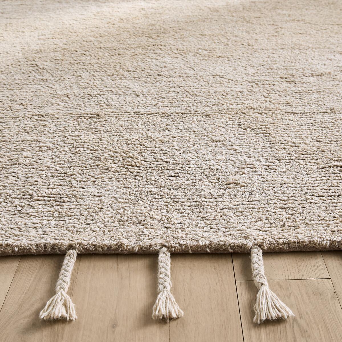 Neroli Berber Style Fringed Square Wool XL Rug – image 2