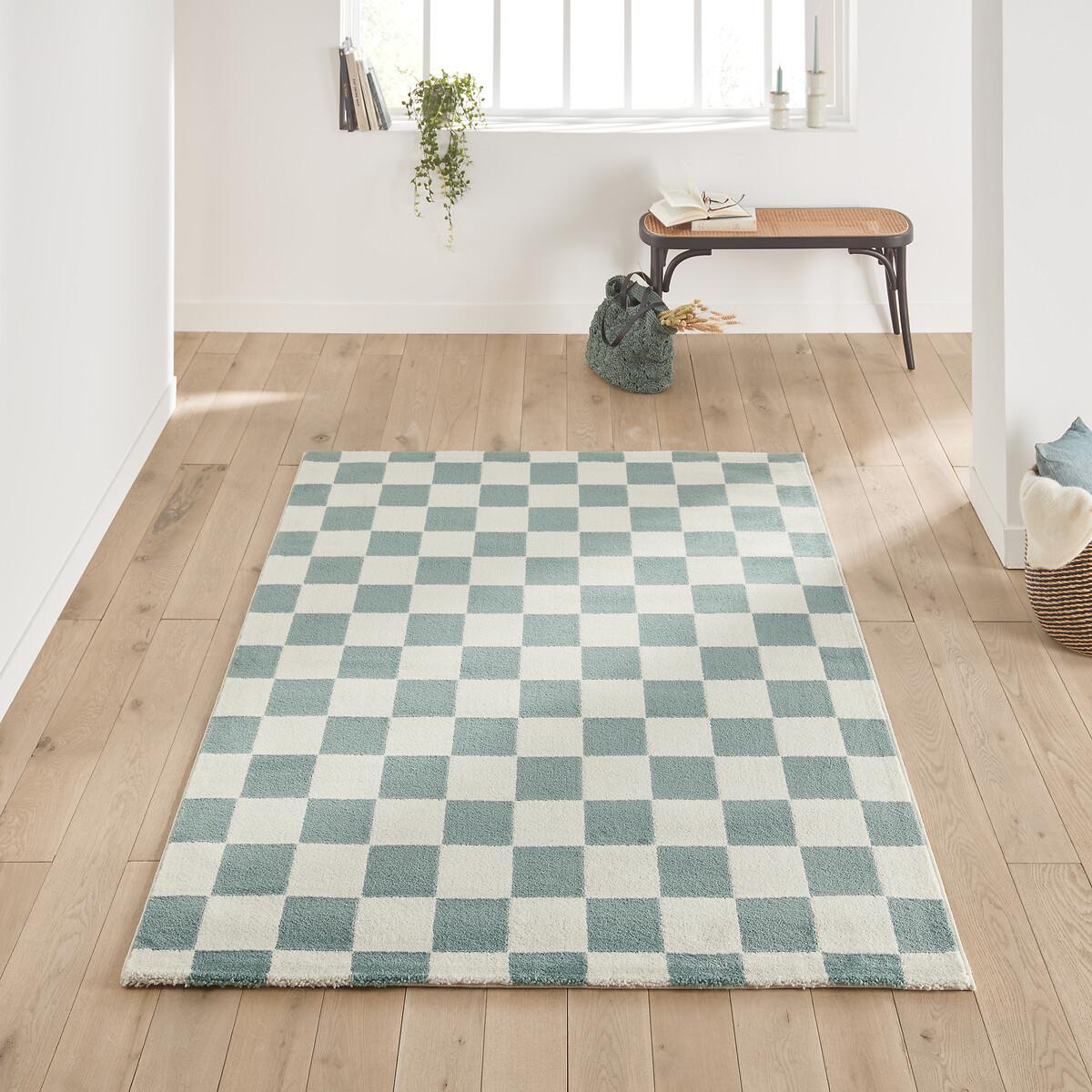 Ladyna Checkered Rug – image 1
