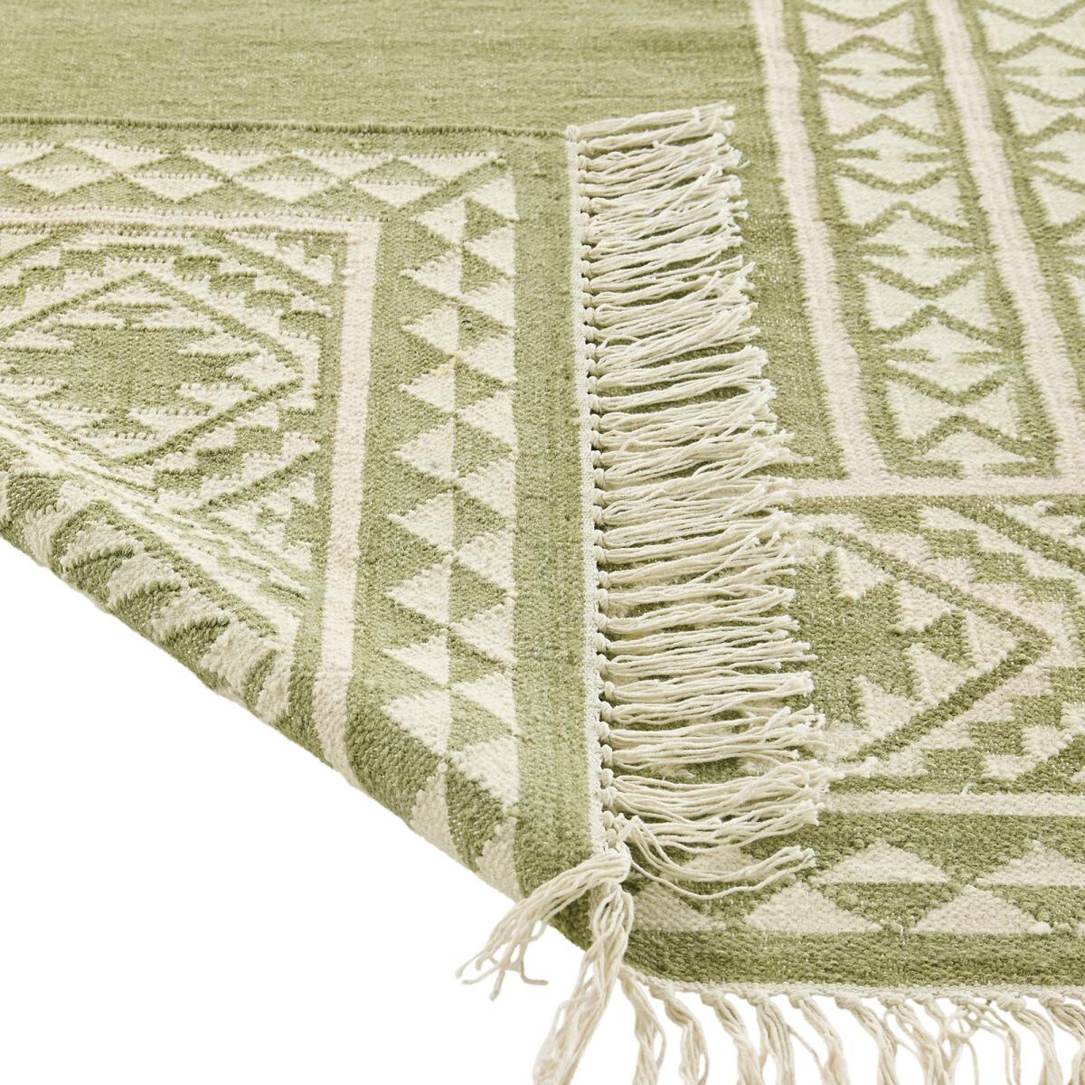 Verdala Flat Woven Wool Rug – image 3
