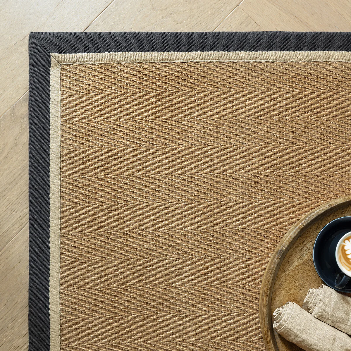Bordo Herringbone Rug – image 3