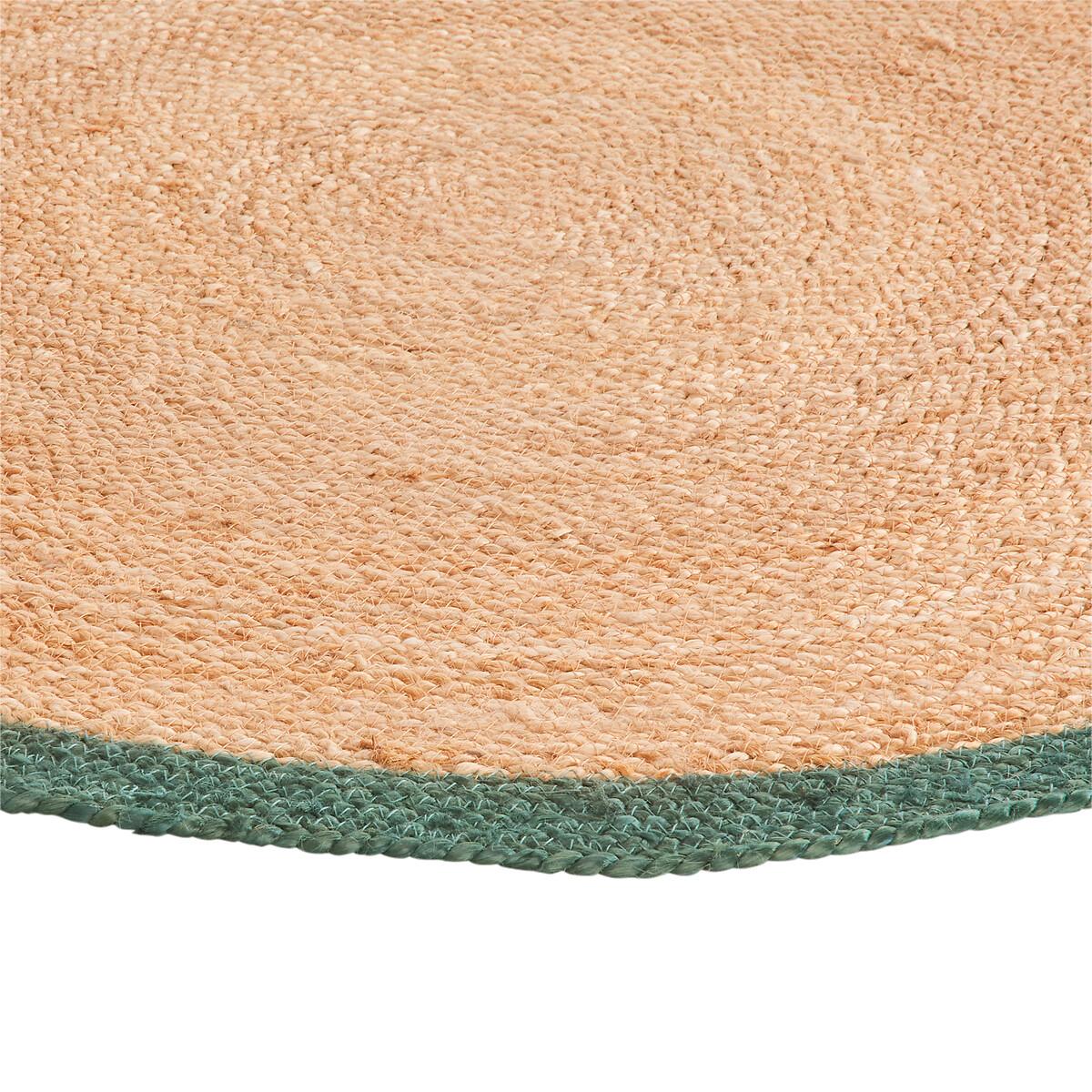 Aftas Border Round Jute Rug – image 3