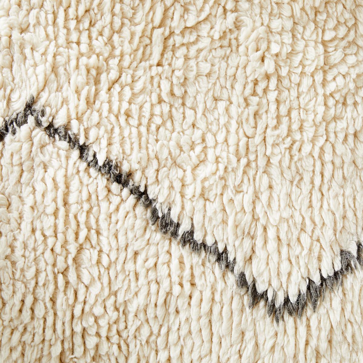 Nyborg Berber-Style Fringed Wool Rug – image 5