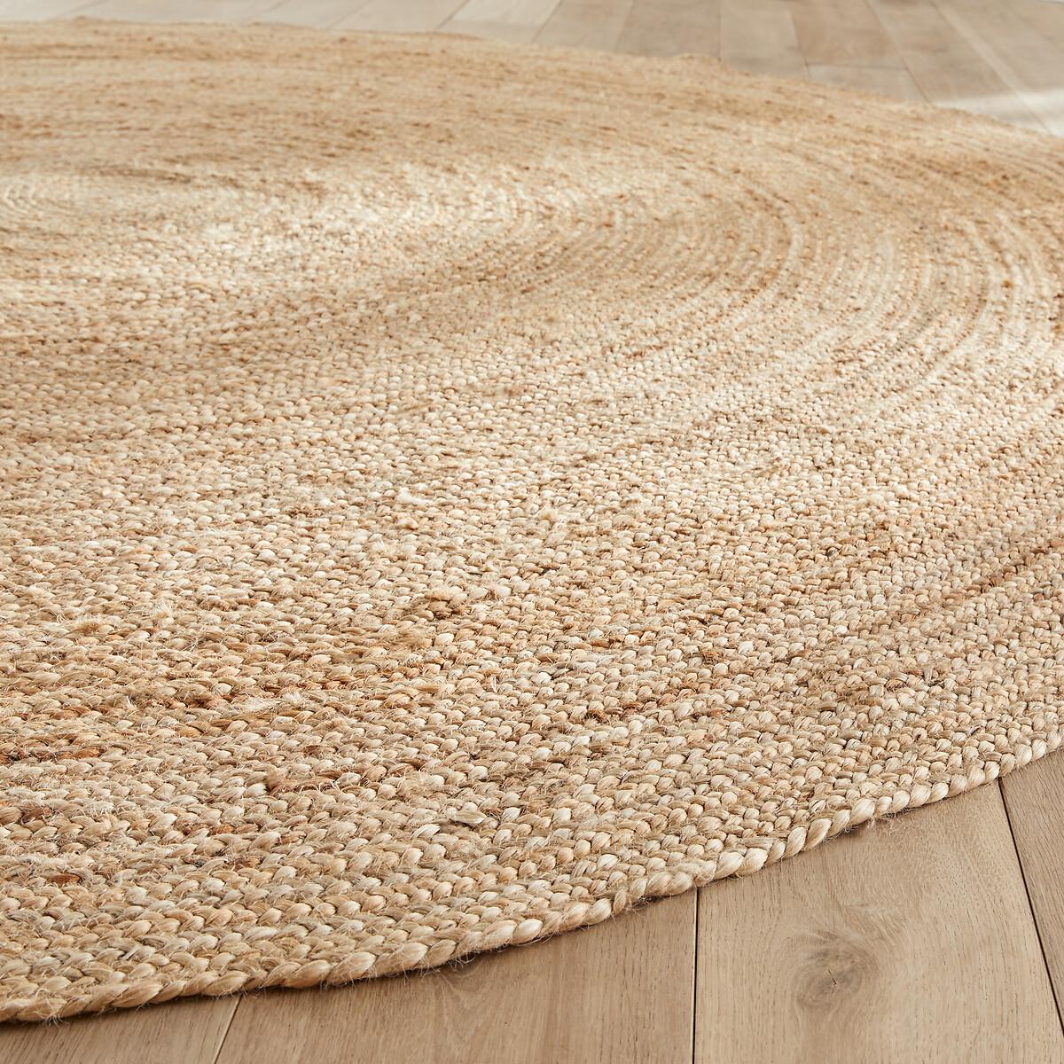 Hempy Hand Woven 250cm Diameter Round Jute Rug – image 3