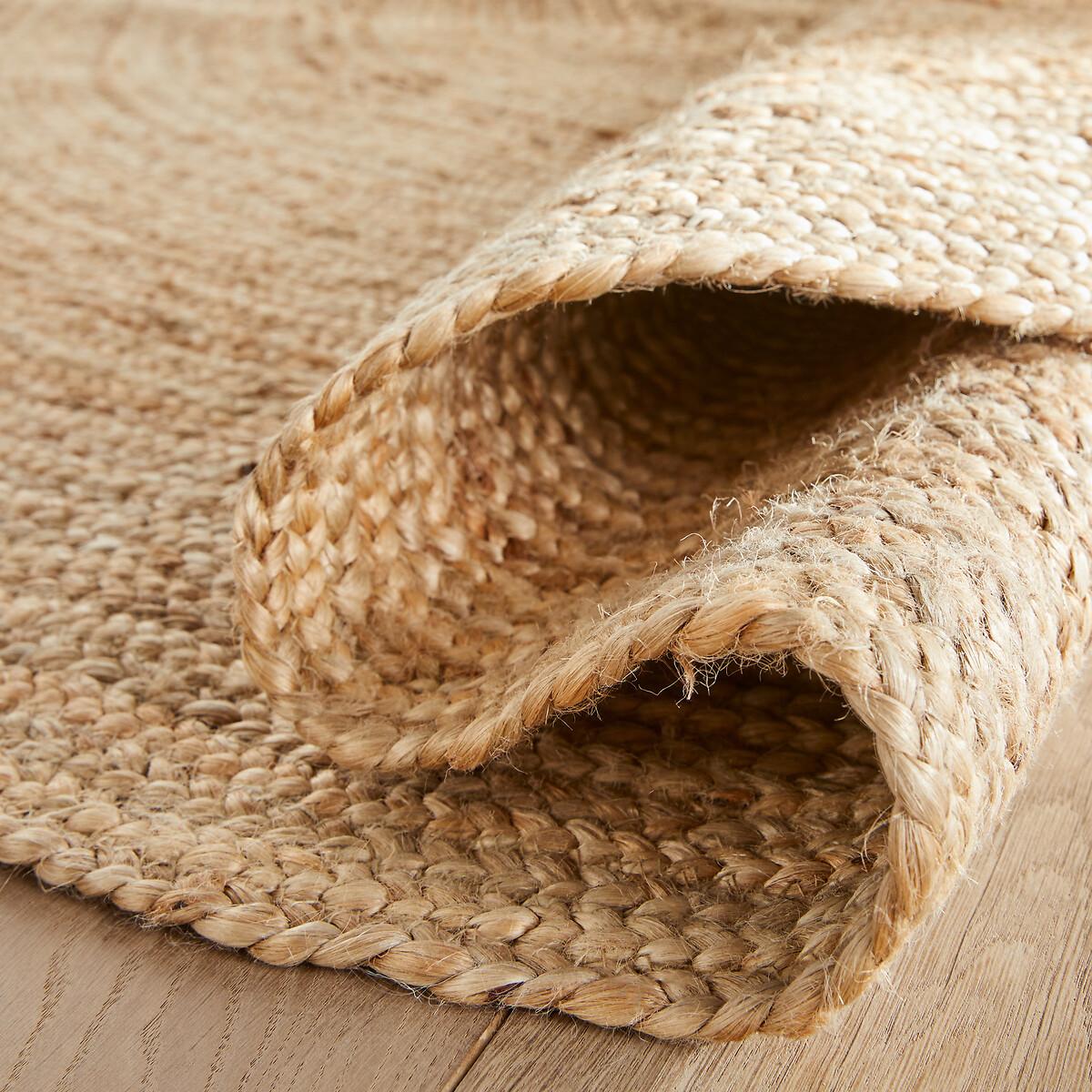 Hempy Hand Woven 250cm Diameter Round Jute Rug – image 4