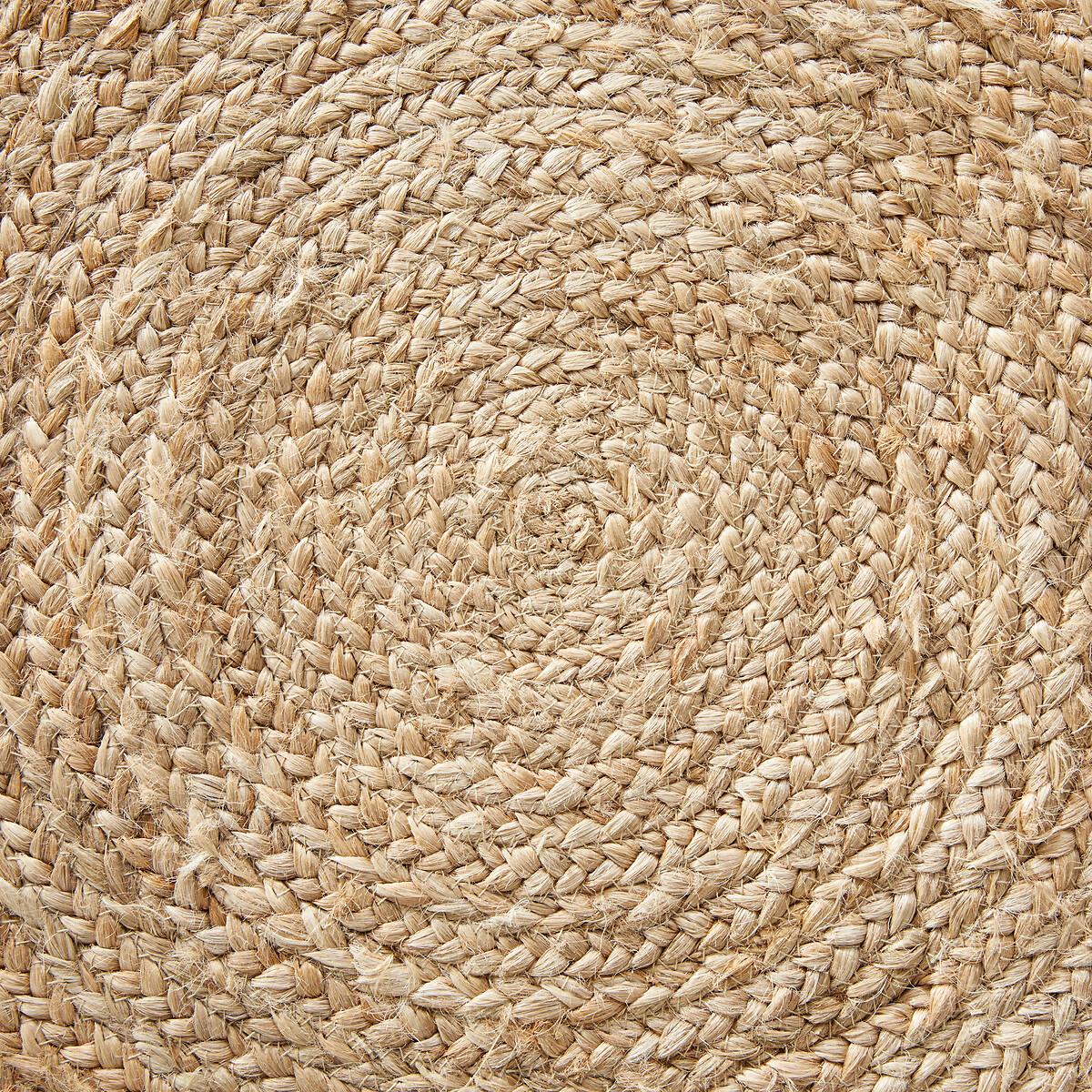 Hempy Hand Woven 250cm Diameter Round Jute Rug – image 5
