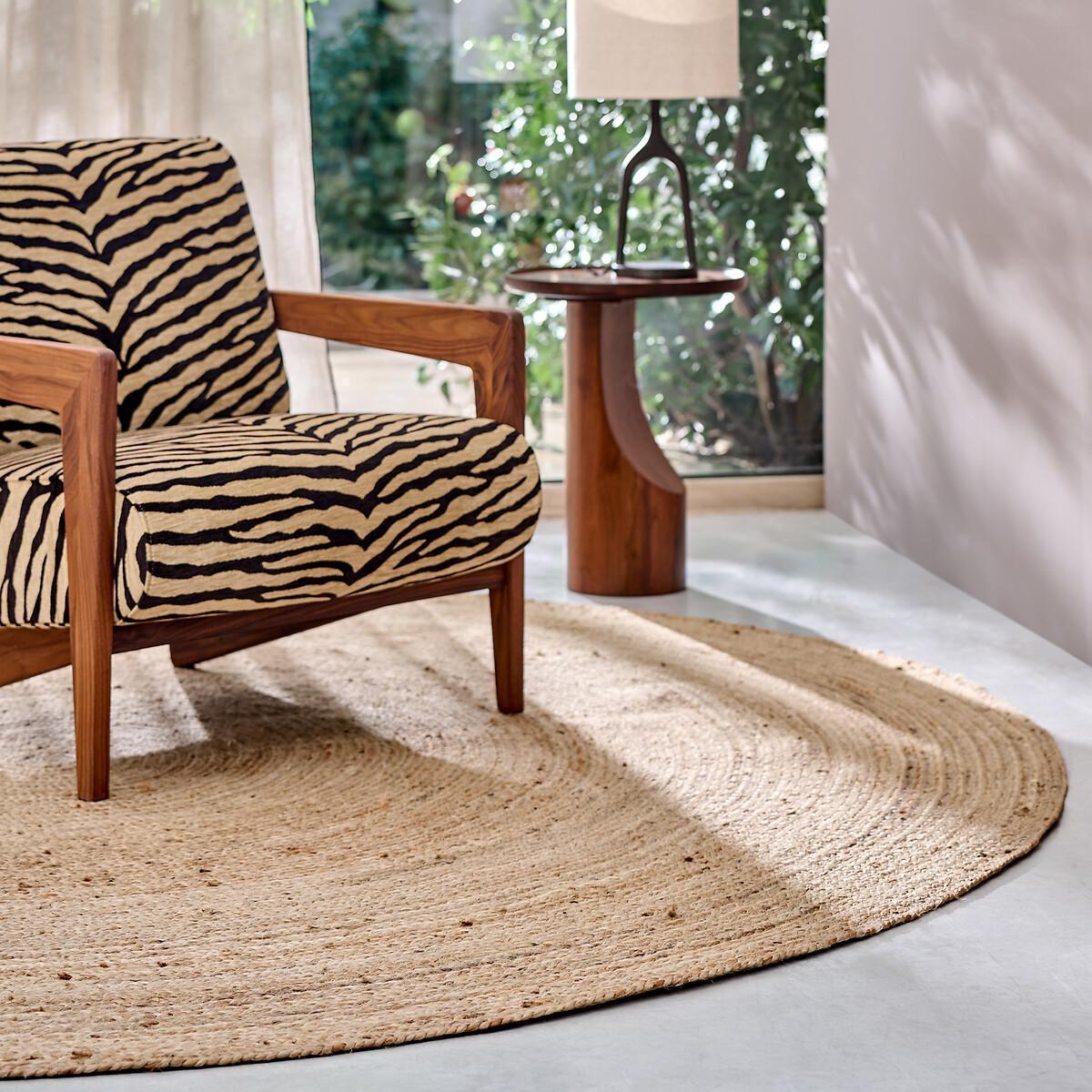 Hempy Hand Woven 250cm Diameter Round Jute Rug – image 7
