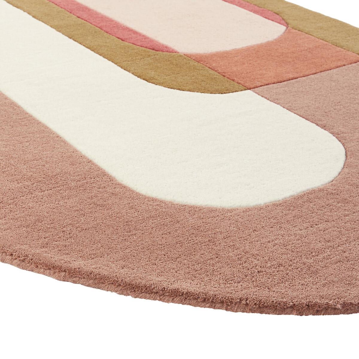 Leygil Abstract 100% Wool Rug – image 2