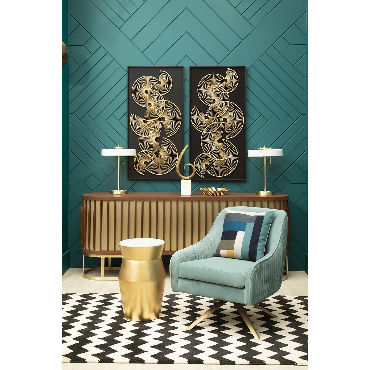 Monochrome Zig Zag Stripe Wool Mix Rug – image 8