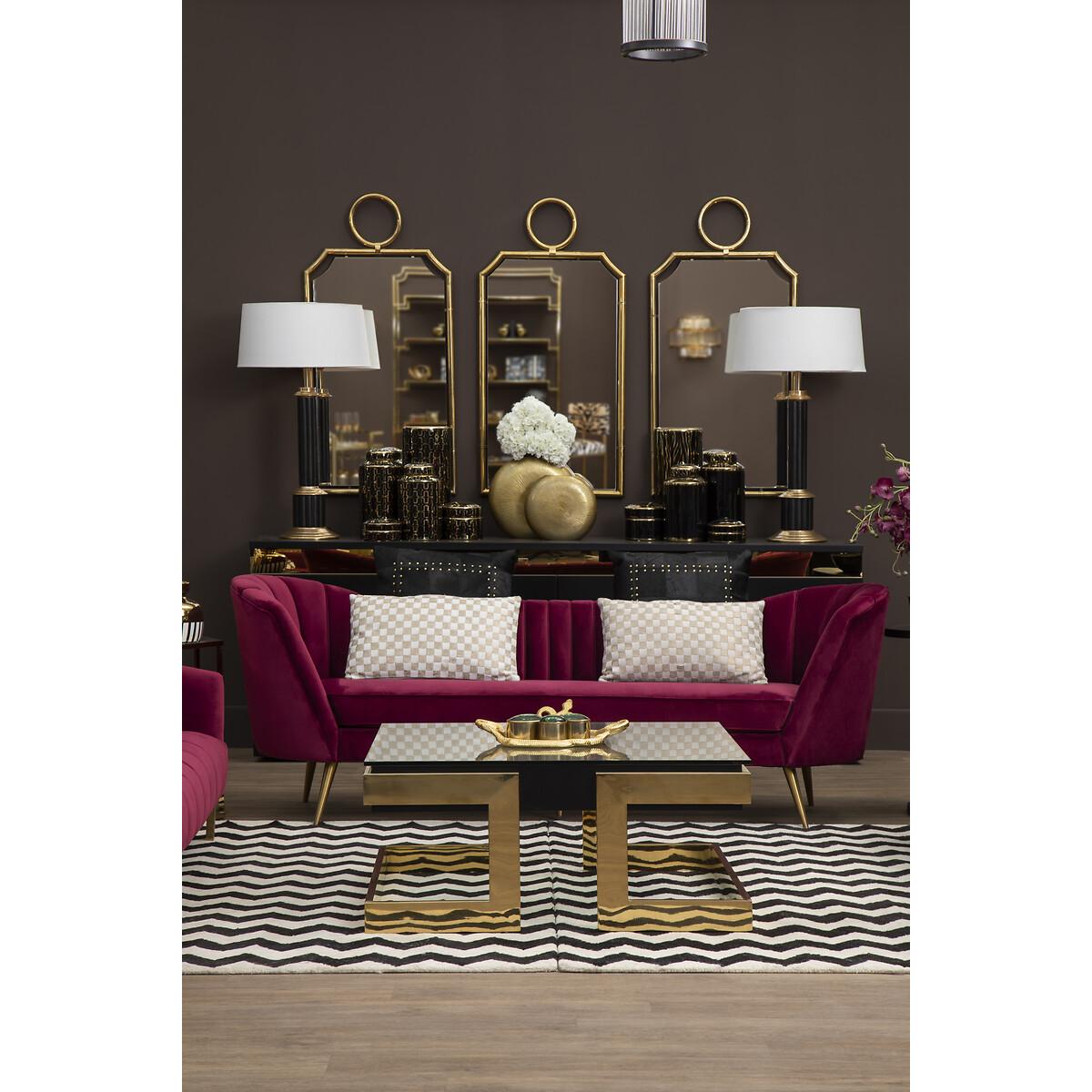 Monochrome Zig Zag Stripe Wool Mix Rug – image 9