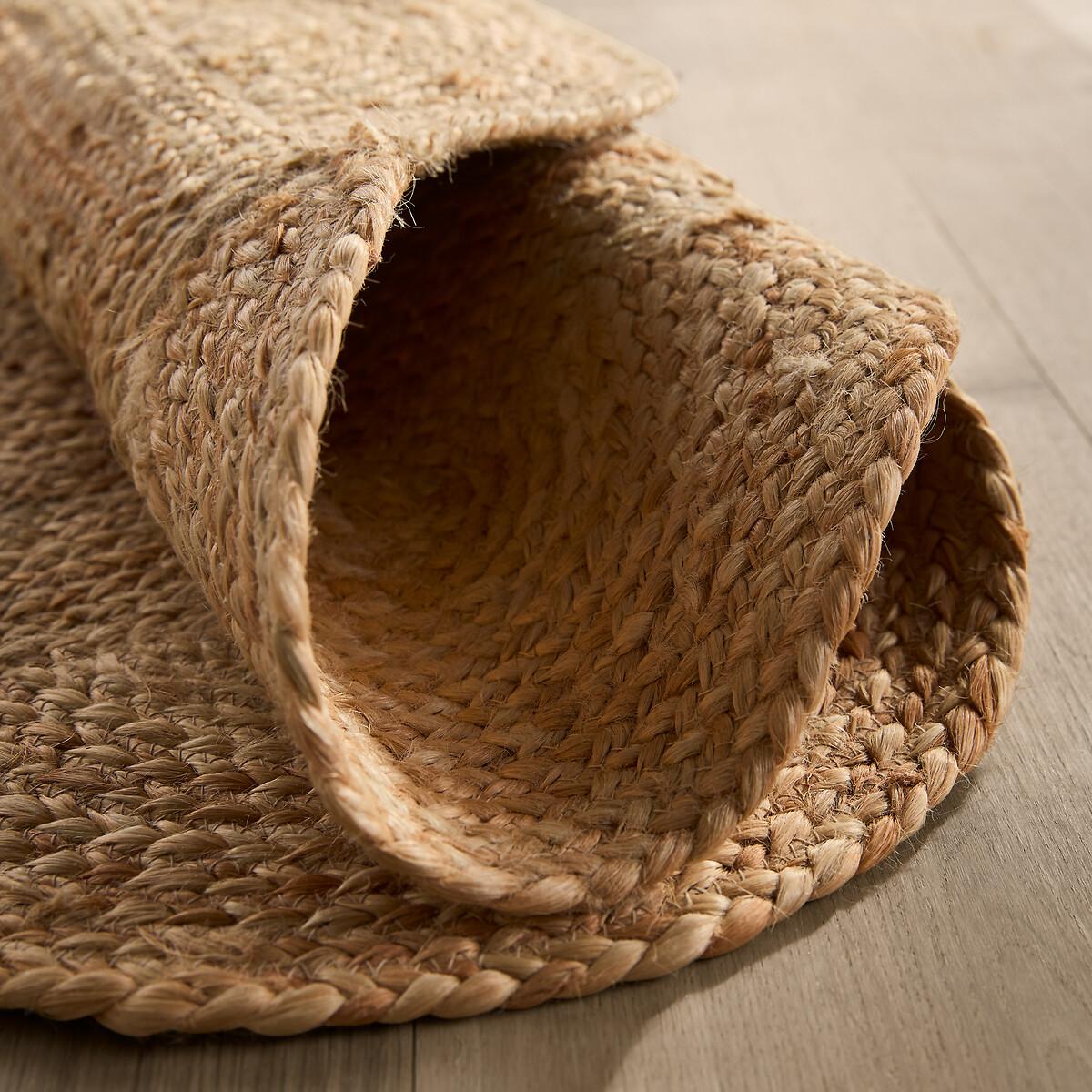 Hempy Hand Woven Rectangular 100% Jute Rug – image 4