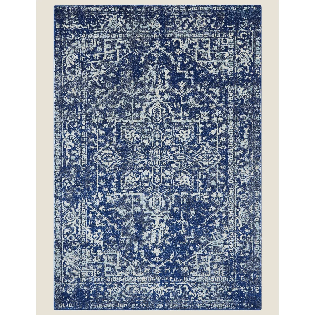 Asiatic Nova Antique Woven Rug Blue Mix – image 2