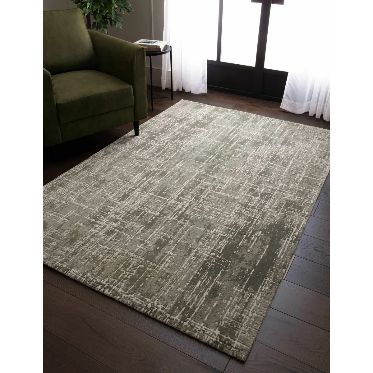 Asiatic Kuza Abstract Woven Rug Grey – image 2
