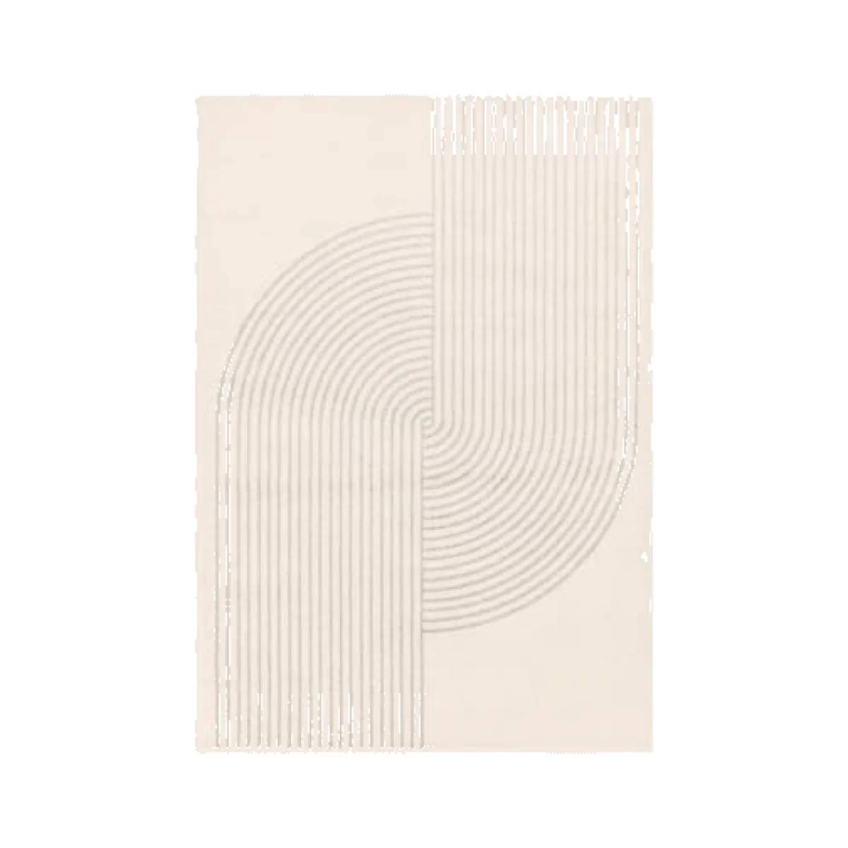 Asiatic Muse Arch Flatweave Rug - Large - Cream, Cream
