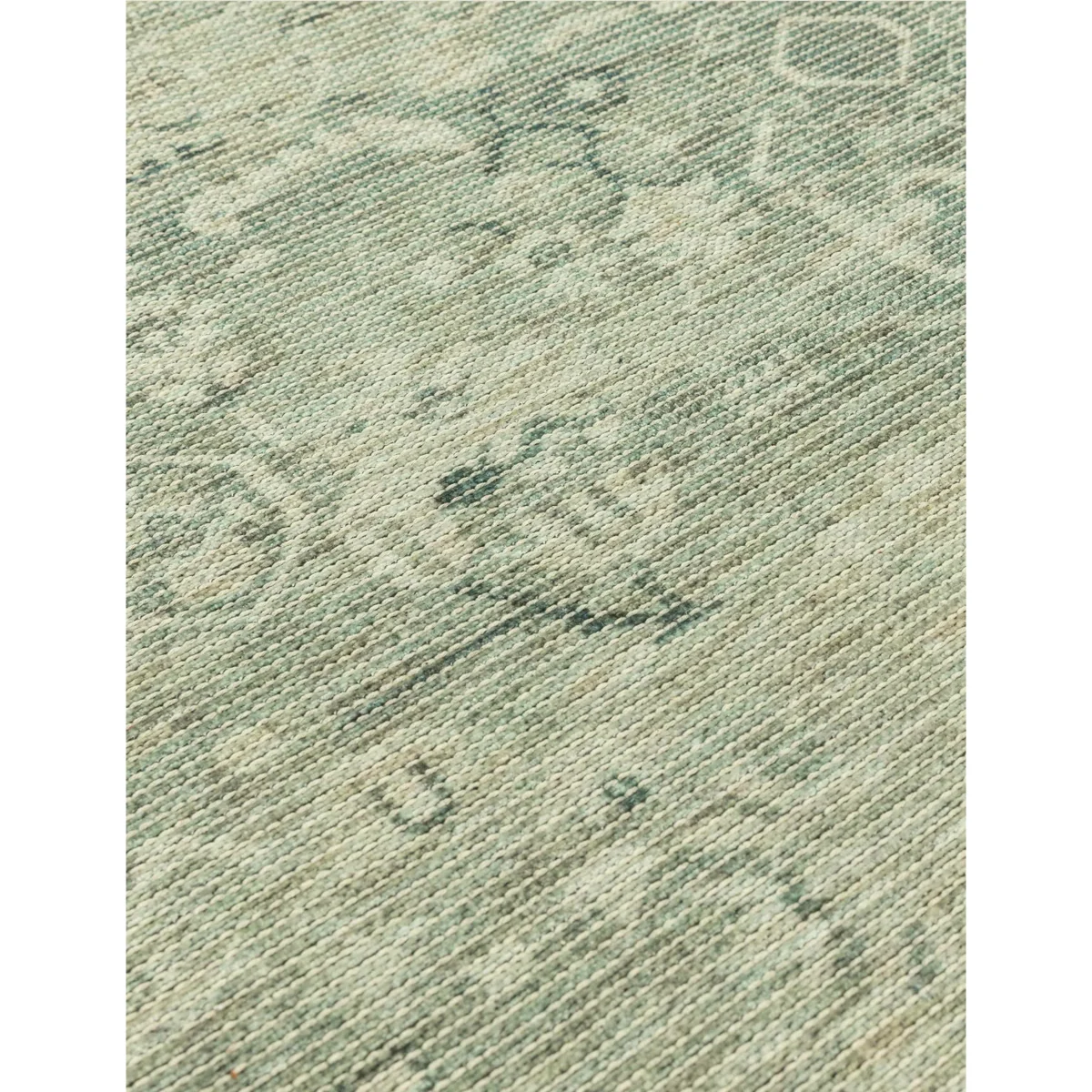 Asiatic Kaya Vida Vintage Style Flatweave Rug - MED - Green, Green – image 6