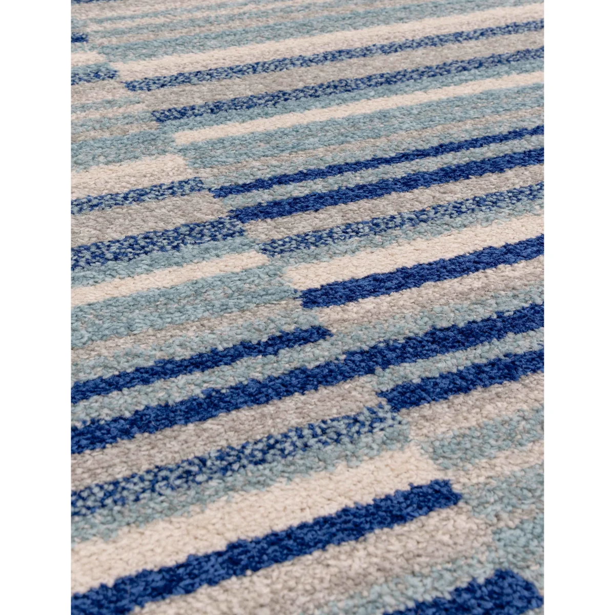 Asiatic Muse Stripe Flatweave Rug - Small - Blue, Blue – image 6
