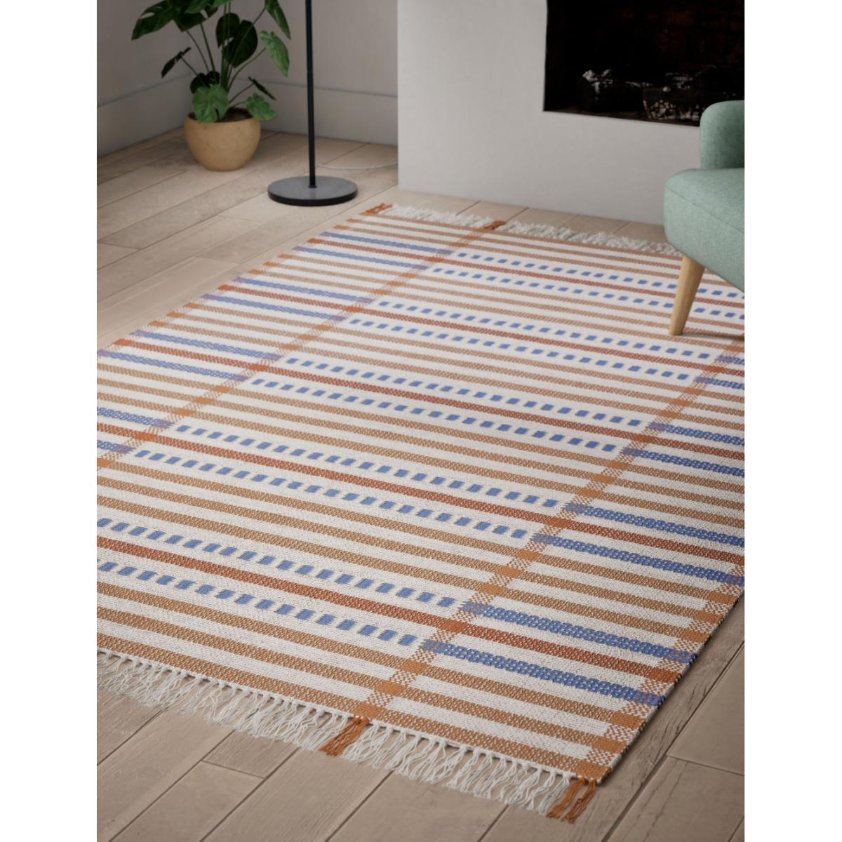 M&S Jute Striped Rug - Large - Multi, Multi – image 2