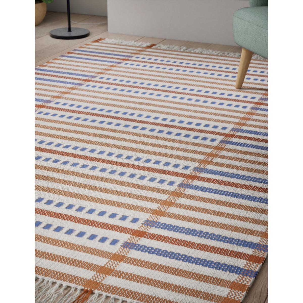 M&S Jute Striped Rug - Large - Multi, Multi – image 3
