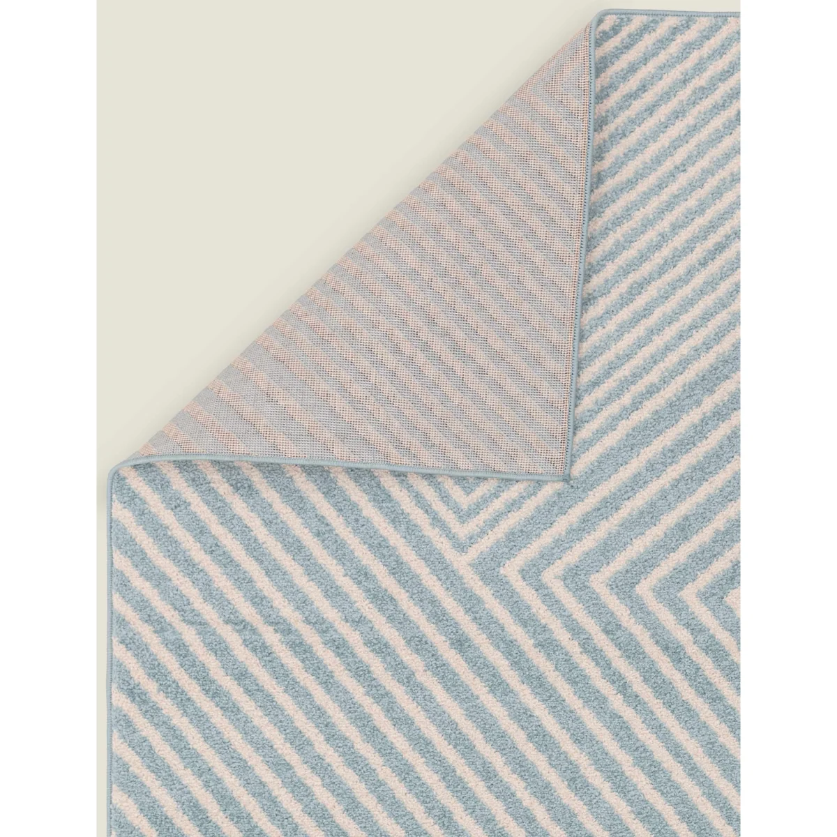 Asiatic Muse Cross Flatweave Rug - Small - Blue, Blue – image 5