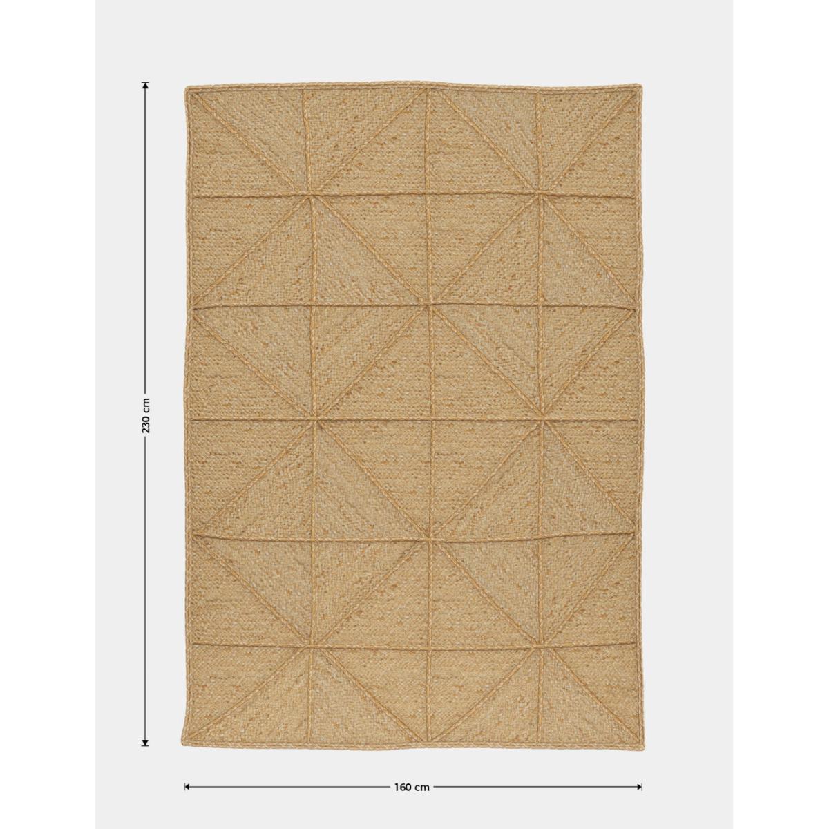 M&S Jute Geometric Rug - MED - Brown Mix, Brown Mix – image 5