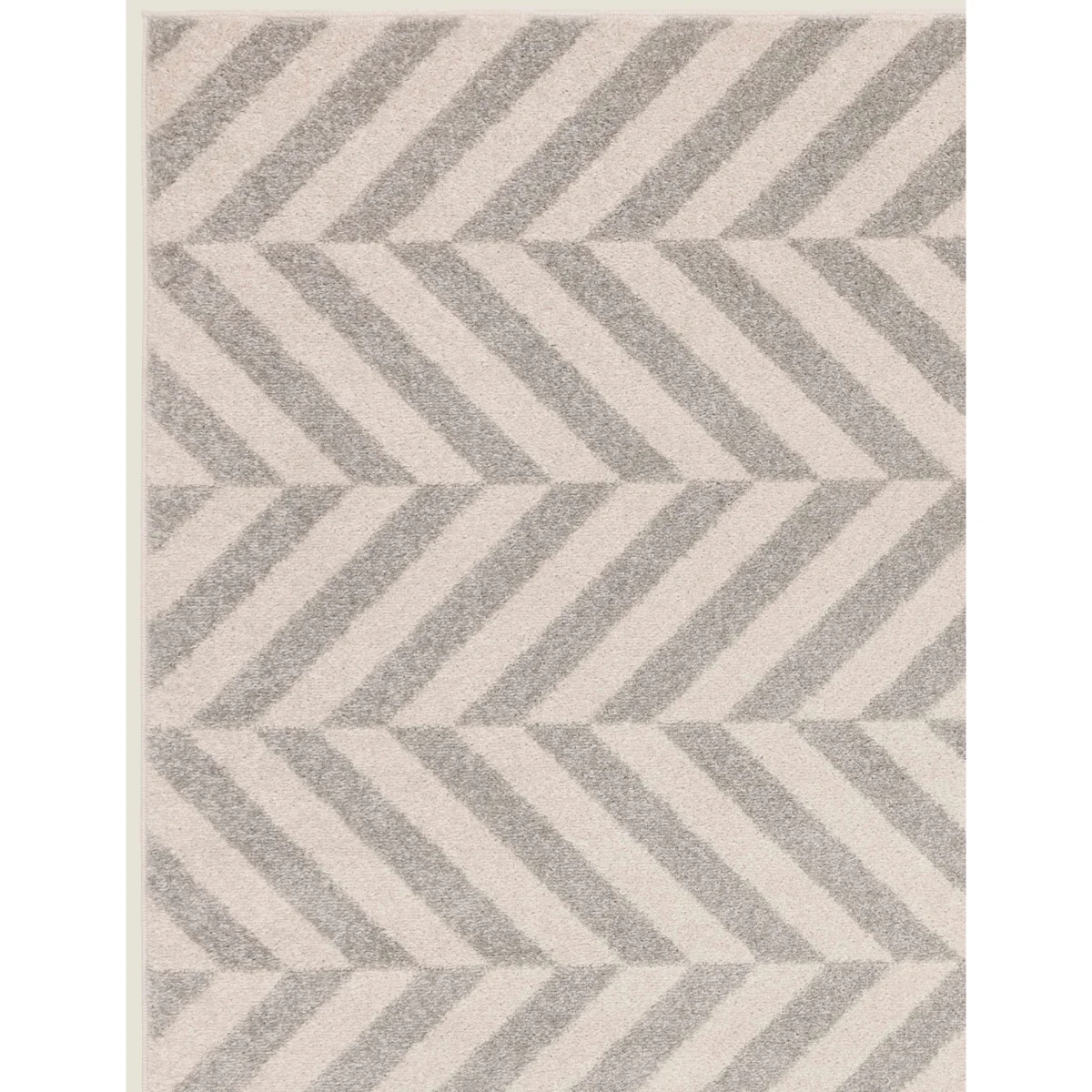 Asiatic Muse Chevron Grey Flatweave Rug - MED, Grey – image 4
