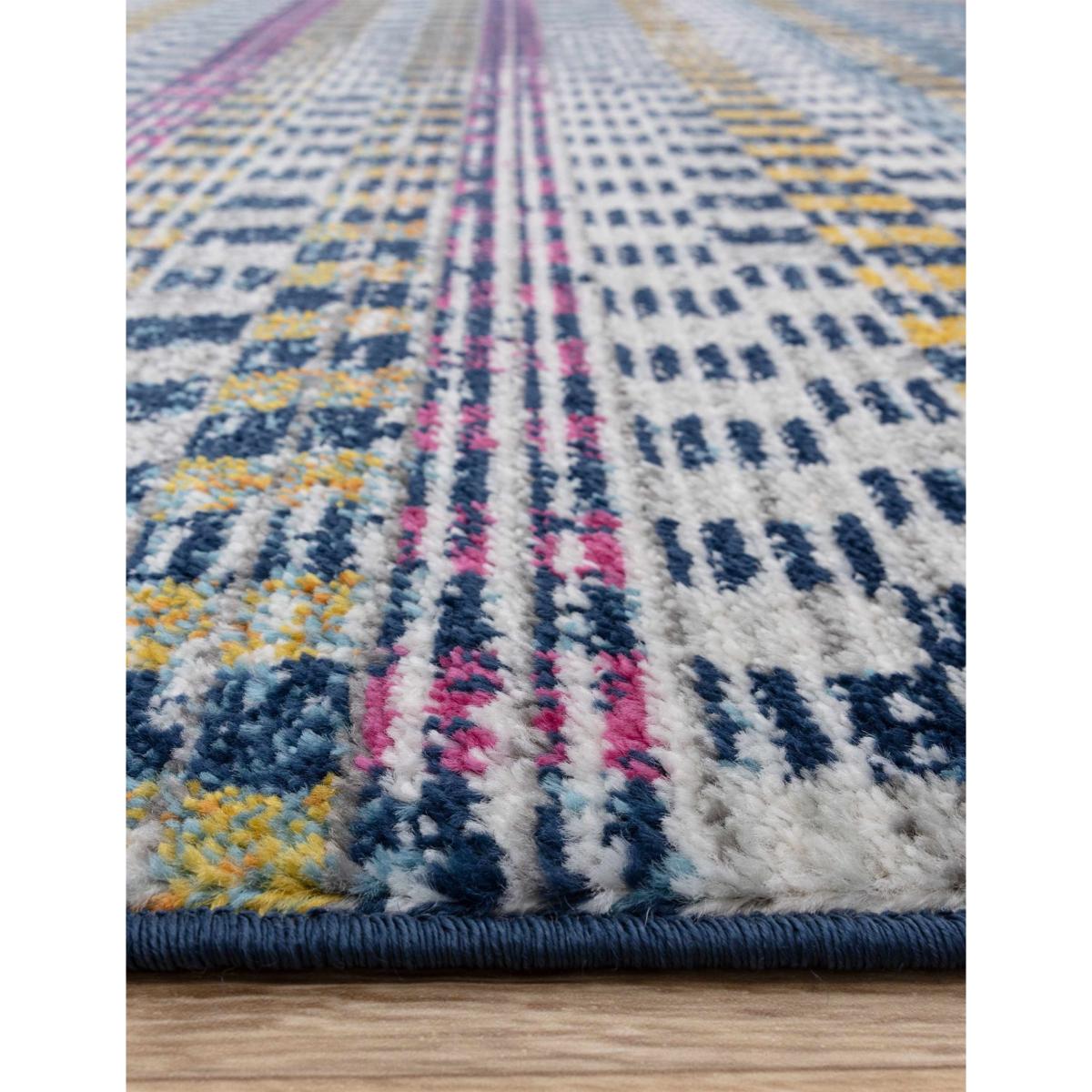 Asiatic Muse Check Bright Woven Rug Multi – image 6