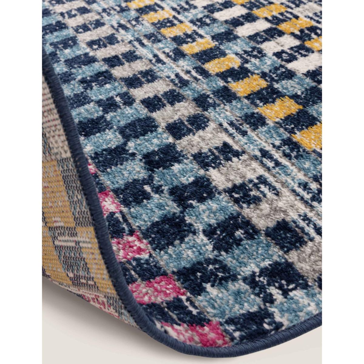 Asiatic Muse Check Bright Woven Rug Multi – image 7