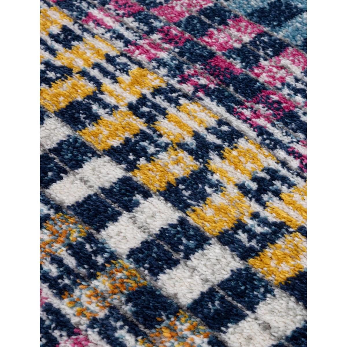 Asiatic Muse Check Bright Woven Rug Multi – image 8