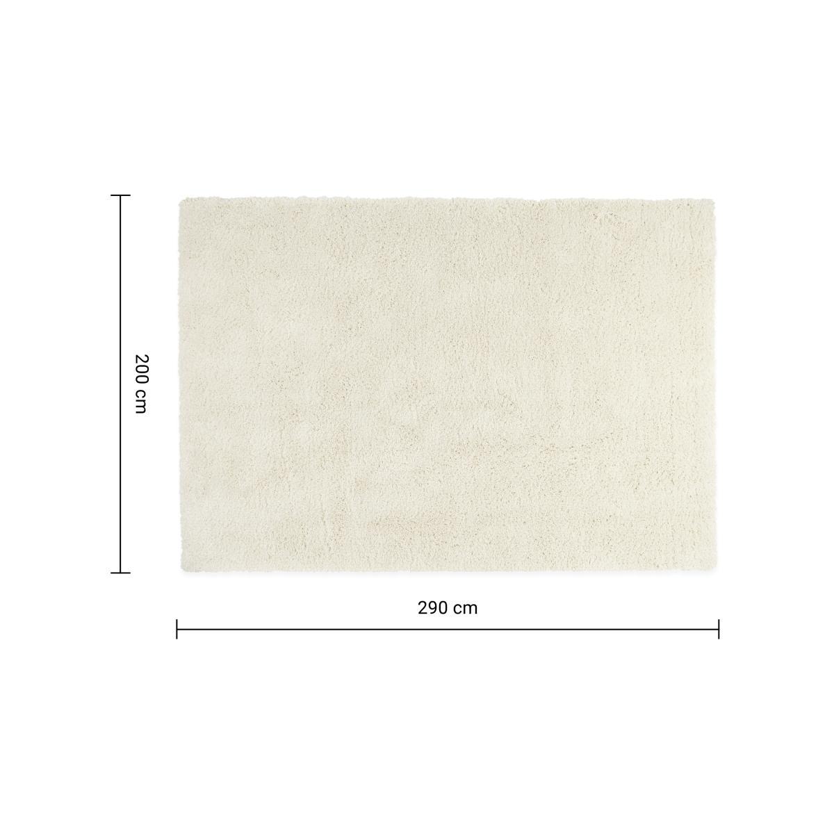 Mala Pile Rug, 200x290cm, Off White – image 7