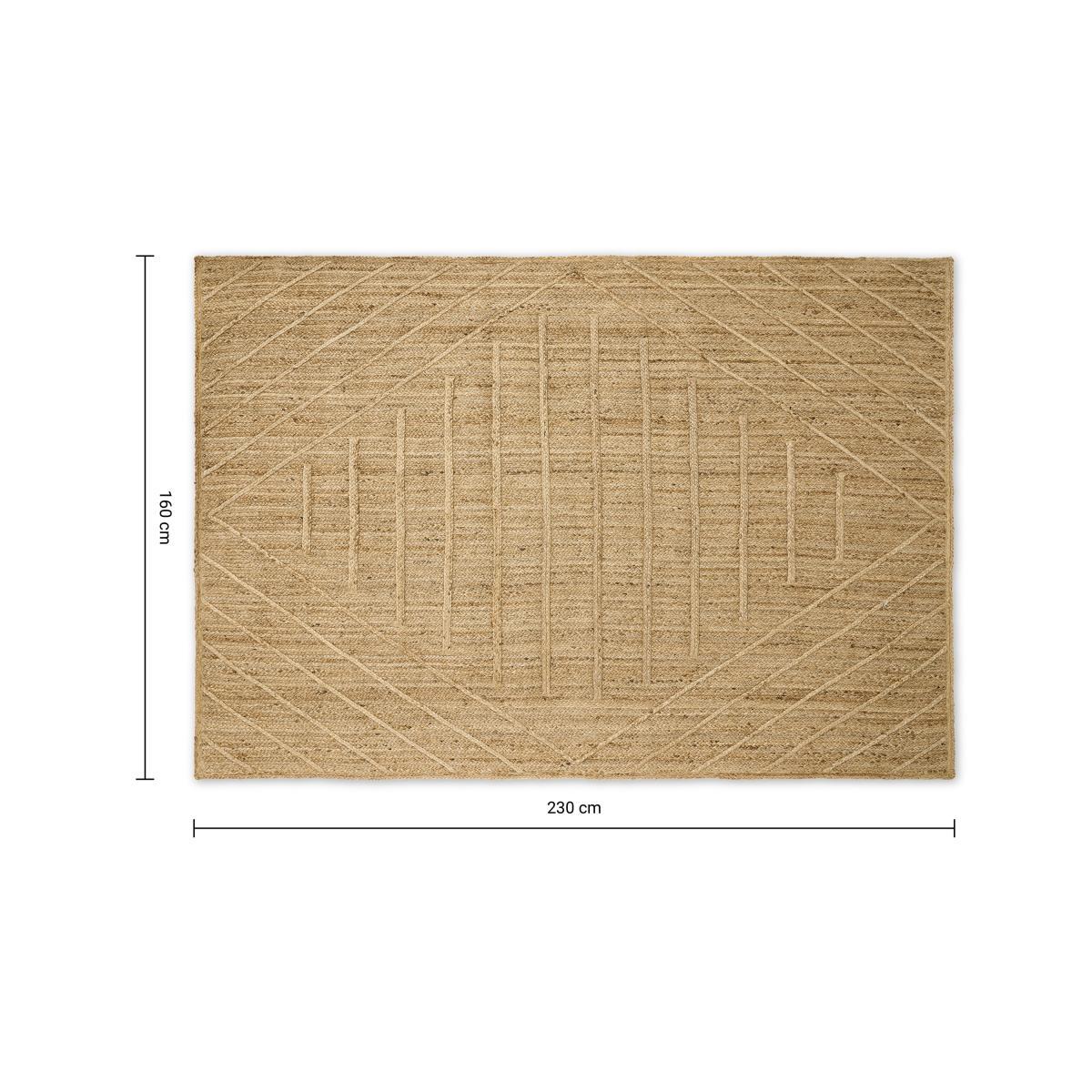 Aminatta Rug, Large 160 x 230cm, Natural Jute – image 7