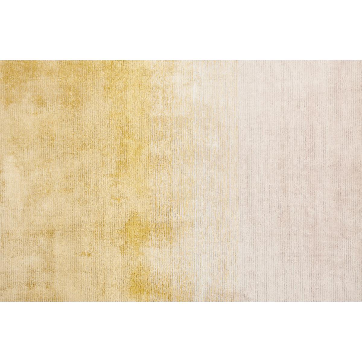 Tazim Graded Viscose Rug, Large 160 x 230cm, Pink & Yellow – image 6