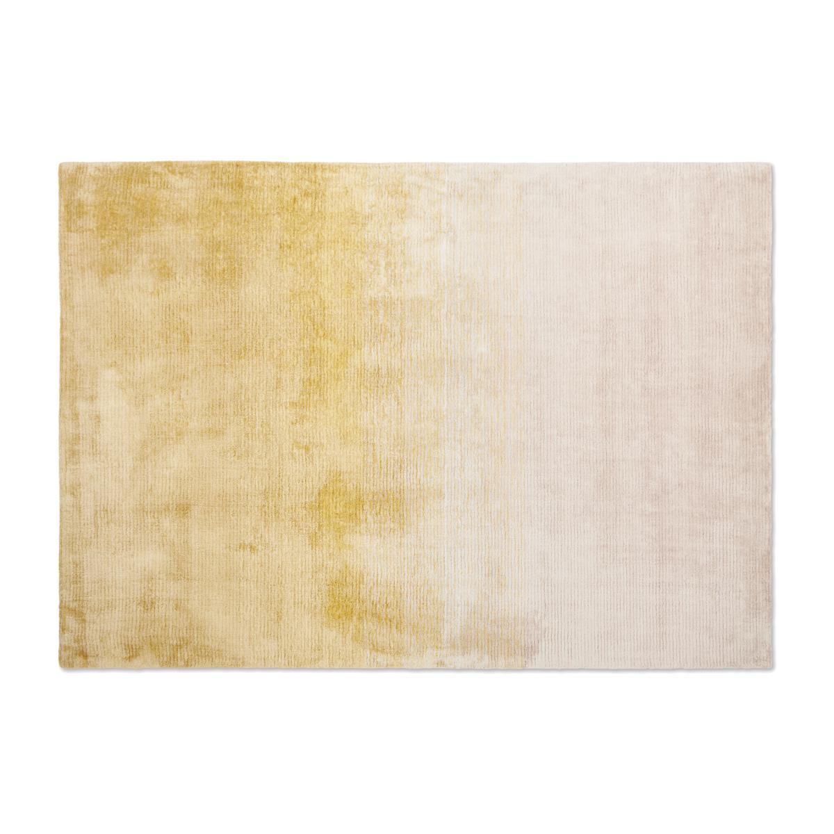 Tazim Graded Viscose Rug, Large 160 x 230cm, Pink & Yellow – image 1
