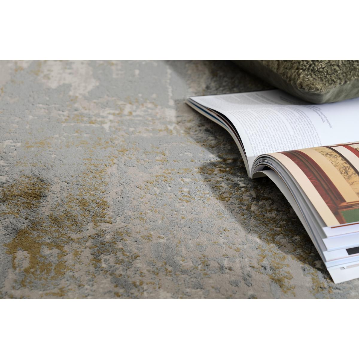 Epicoco Luxury Viscose Rug, Large 160 x 230 cm, Dark Blue & Green – image 4