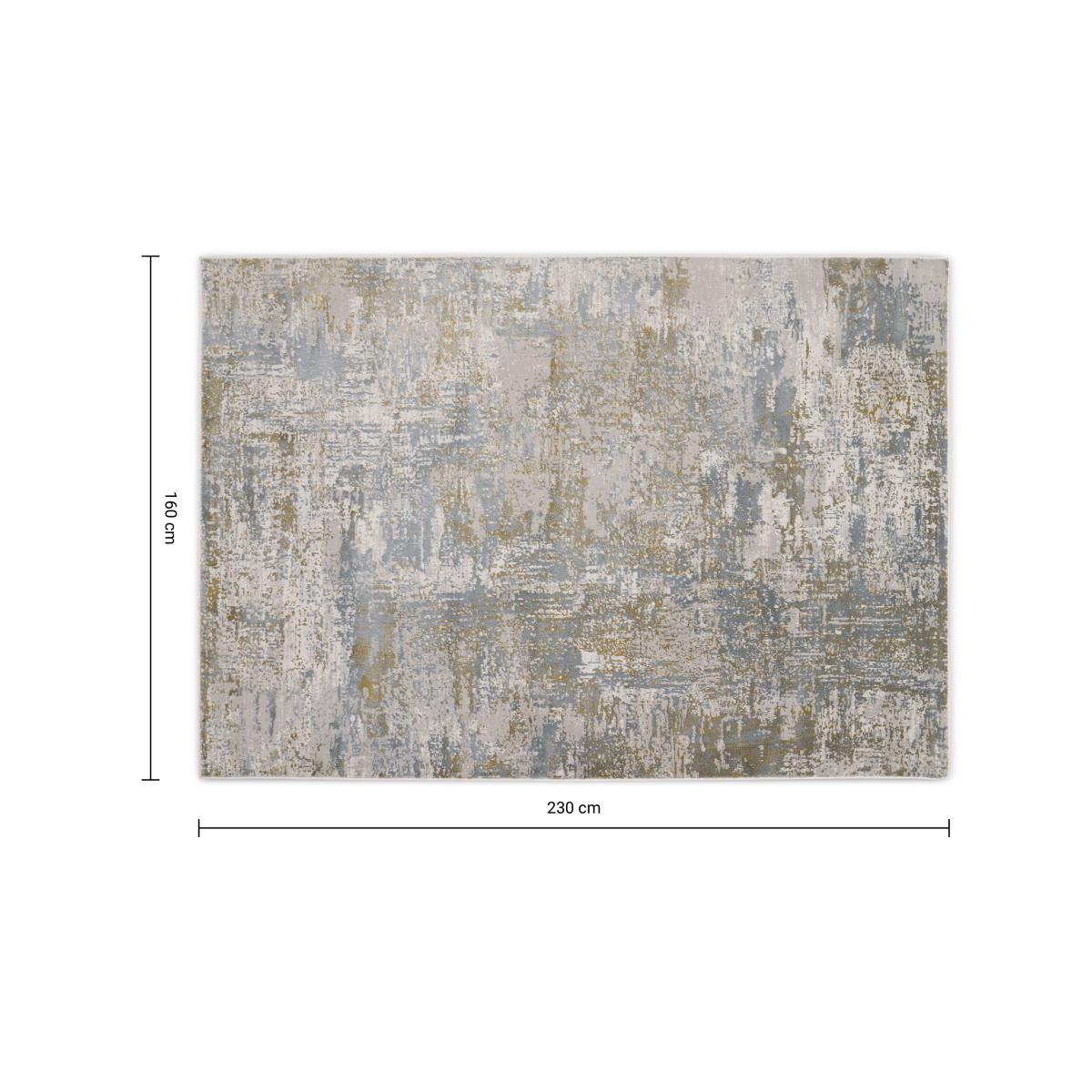 Epicoco Luxury Viscose Rug, Large 160 x 230 cm, Dark Blue & Green – image 7