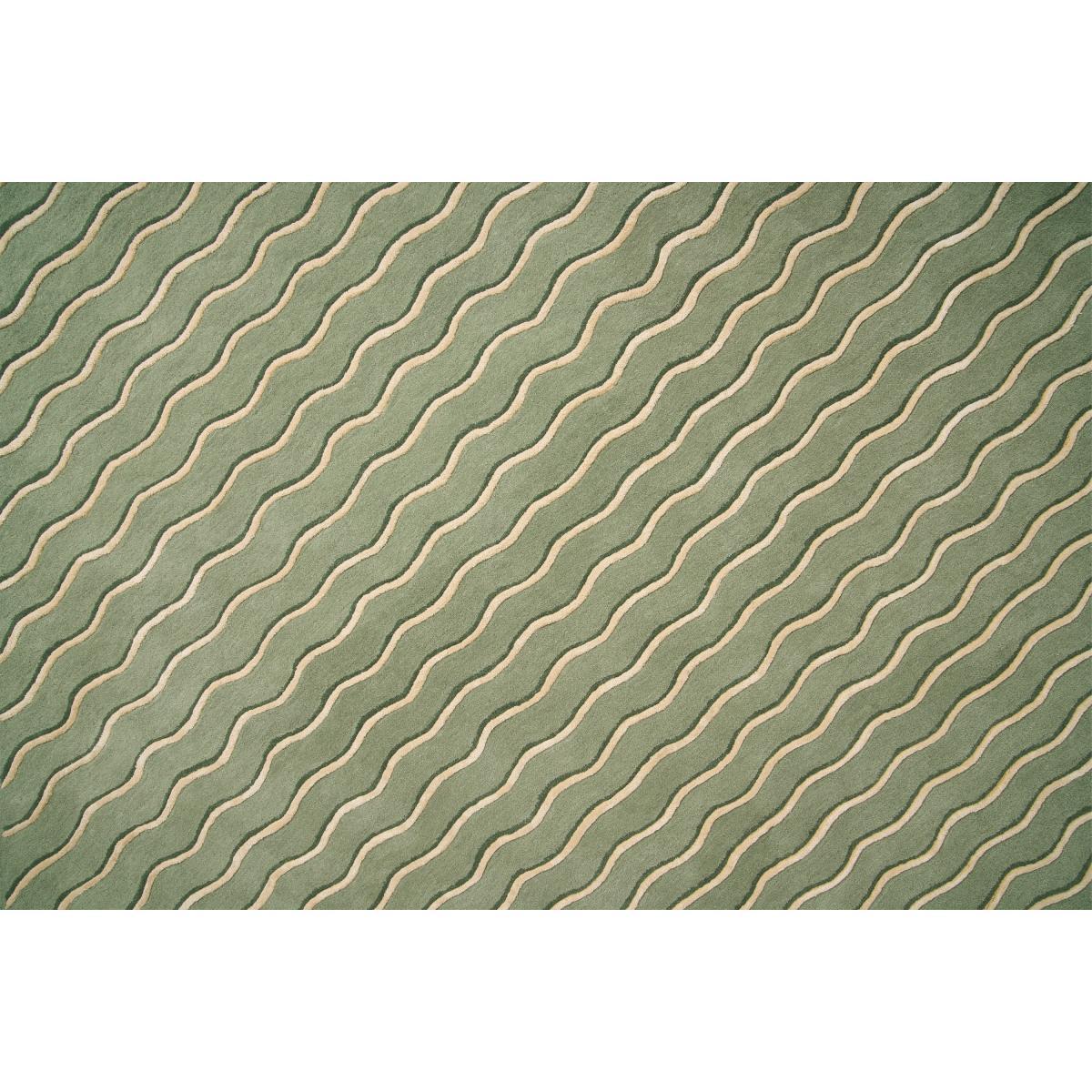 Poodle & Blonde Bellisima Tufted Wool & Viscose Rug, Large 160 x 230 cm, Sage Green – image 6